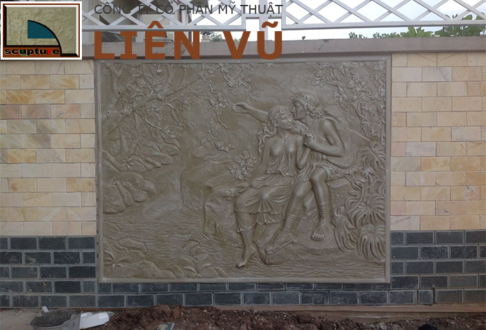 Điêu khắc phù điêu sân vườn