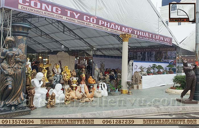 Tác phẩm điêu khắc đá nhân tạo cao cấp siêu bền