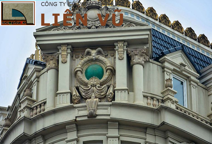 Dự án điêu khắc phong cách châu Âu-tòa nhà điêu khắc PT Casa
