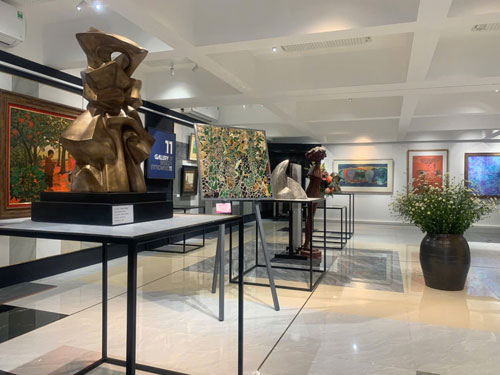 Triển lãm Giảng viên – Nhà sáng tạo nghệ thuật: Không gian hội tụ những dấu ấn thị giác mới