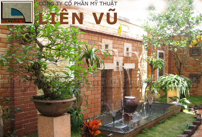 Lợi ích khi làm đài phun nước sân vườn