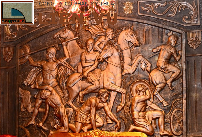 Phù điêu châu Âu trang trí