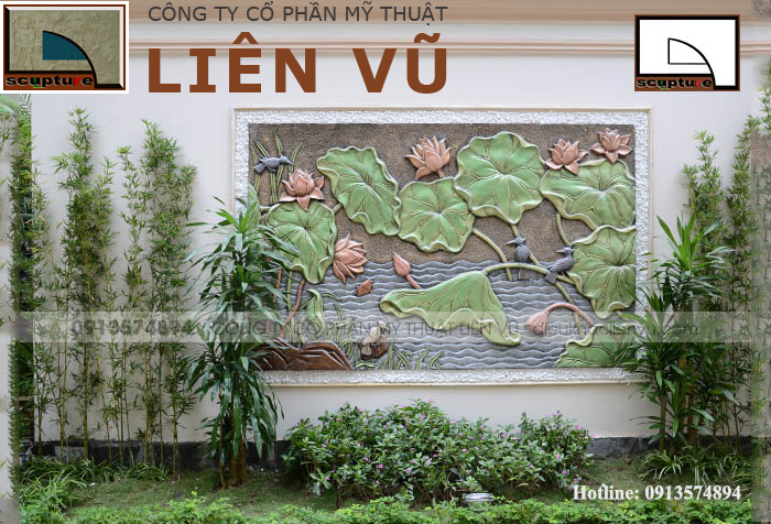 Phù điêu sân vườn nghệ thuật