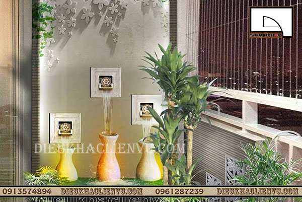 Tại sao phải thi công đài phun nước sân vườn?