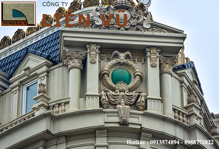 Thi công phù điêu châu Âu cổ điển