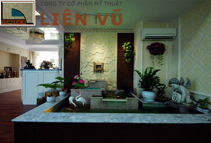 Thi công tiểu cảnh mini trong nhà