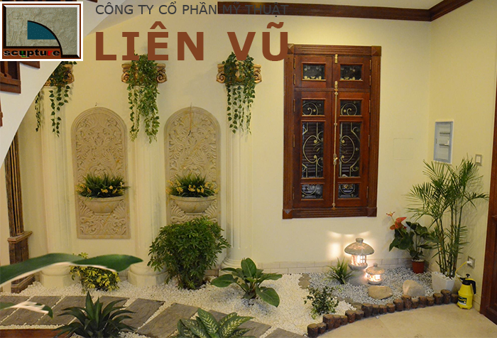 Thi công tiểu cảnh trong nhà