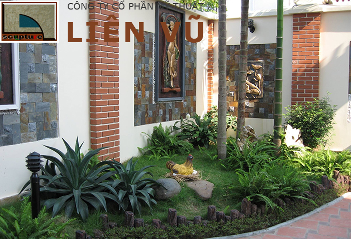 Thi công tiểu cảnh vườn đẹp