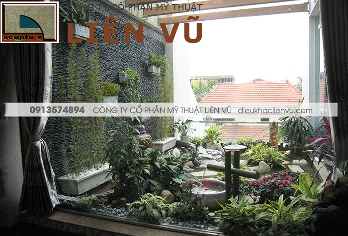 Thi công trang trí tiểu cảnh ban công