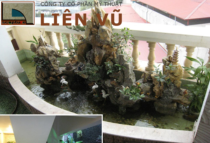 Tiểu cảnh ban công non bộ