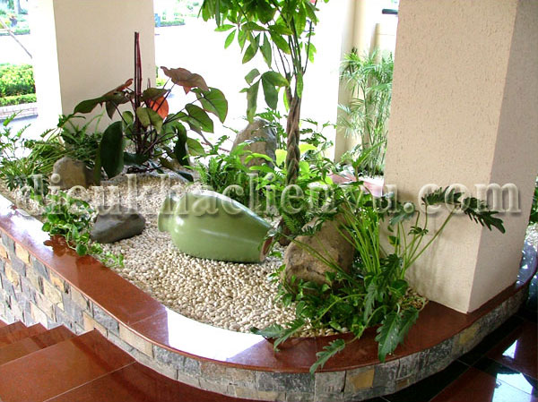 Tiểu cảnh cây giả