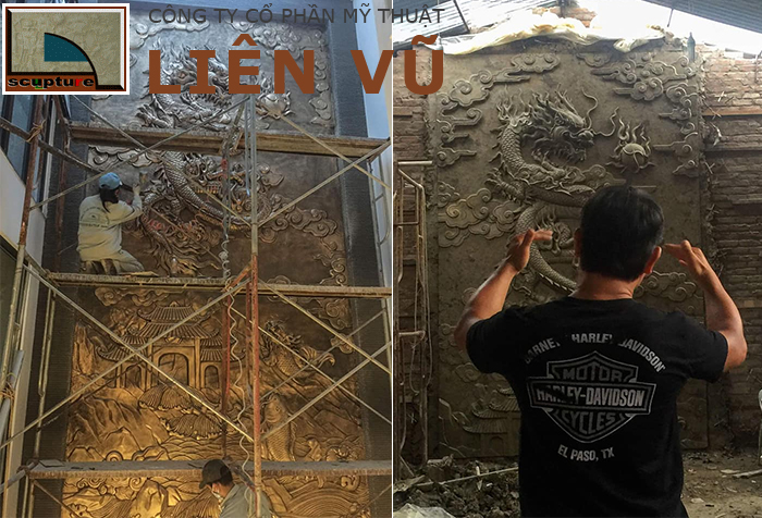 Tranh điêu khắc composite trang trí
