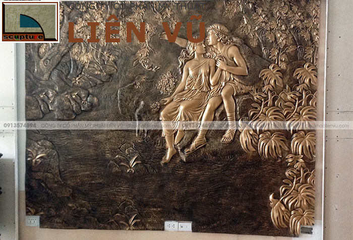 Tranh phù điêu châu Âu đẹp