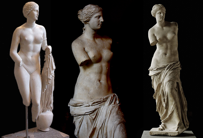 Tượng cô gái khỏa thân- kiệt tác nghệ thuật điêu khắc thế giới