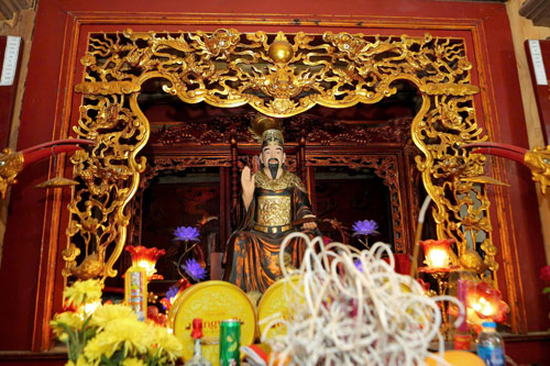 Phục dựng tượng Thám hoa Giang Văn Minh