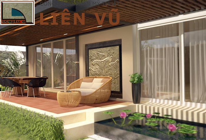 Ứng dụng của tranh dieu khac trong trang trí nhà cửa