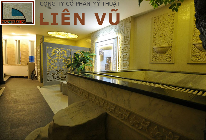 Ứng dụng phù điêu châu Âu trang trí nội thất