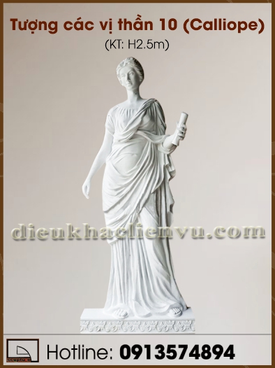 Tượng các vị thần 10 (Calliope)