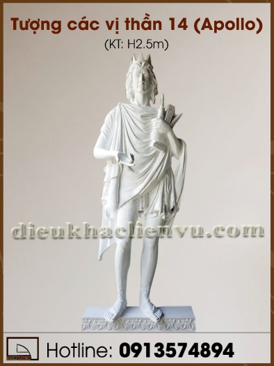 Tượng các vị thần 14 (Apollo)