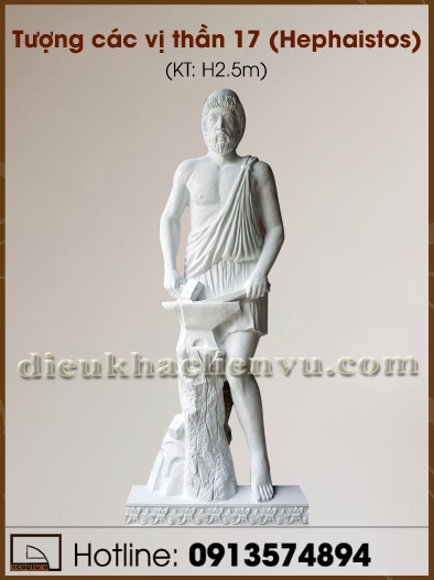 Tượng các vị thần 17 (Hephaistos)