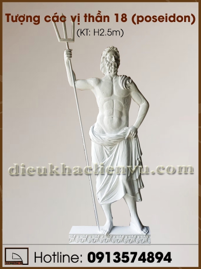 Tượng các vị thần 18 (poseidon)
