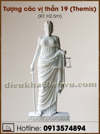 Tượng các vị thần 19 (Themis)