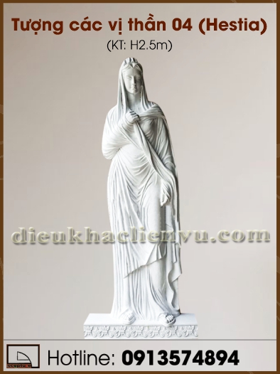 Tượng các vị thần 04 (Hestia)