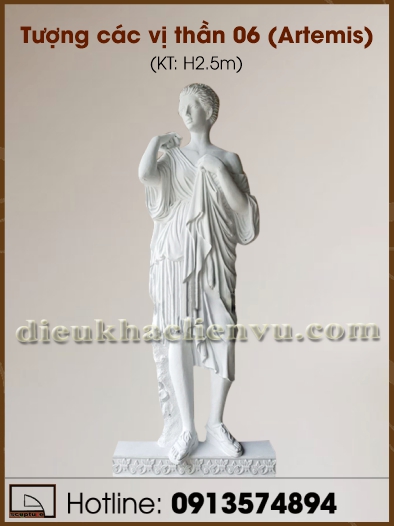 Tượng các vị thần 06 (Artemis)