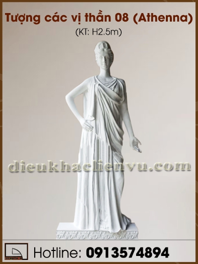 Tượng các vị thần 08 (Athenna)