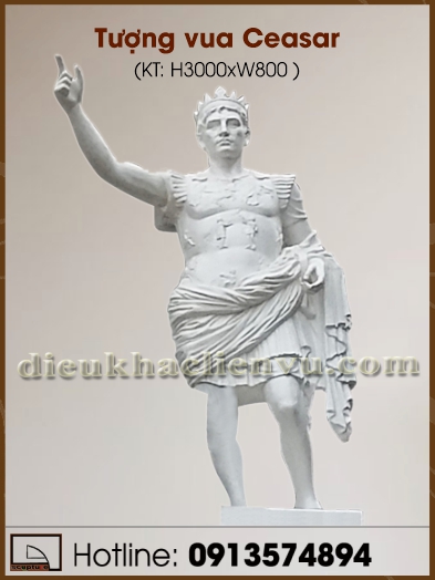 Tượng vua Ceasar