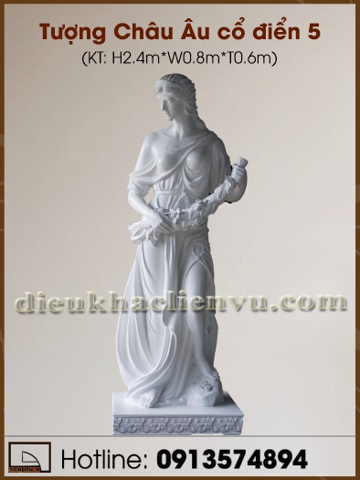 Tượng Châu Âu cổ điển 5