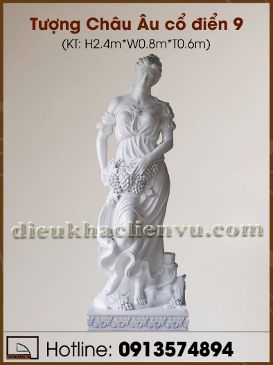 Tượng Châu Âu cổ điển 9