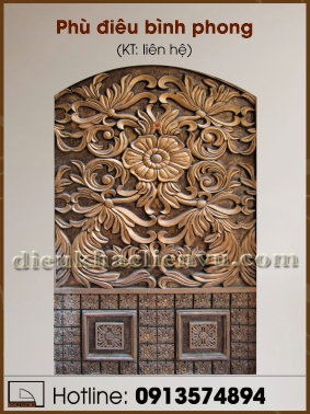 Phù điêu bình phong