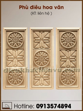 Phù điêu hoa văn