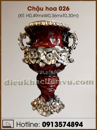 Chậu hoa 026