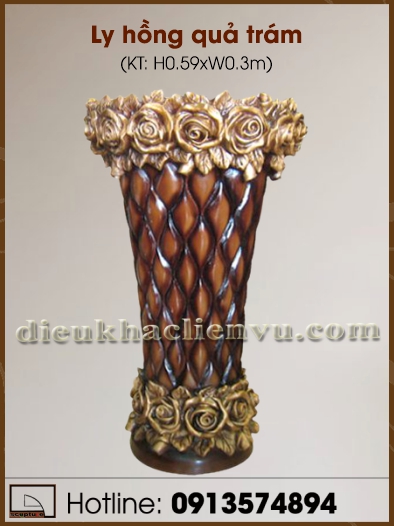 Ly hồng quả trám