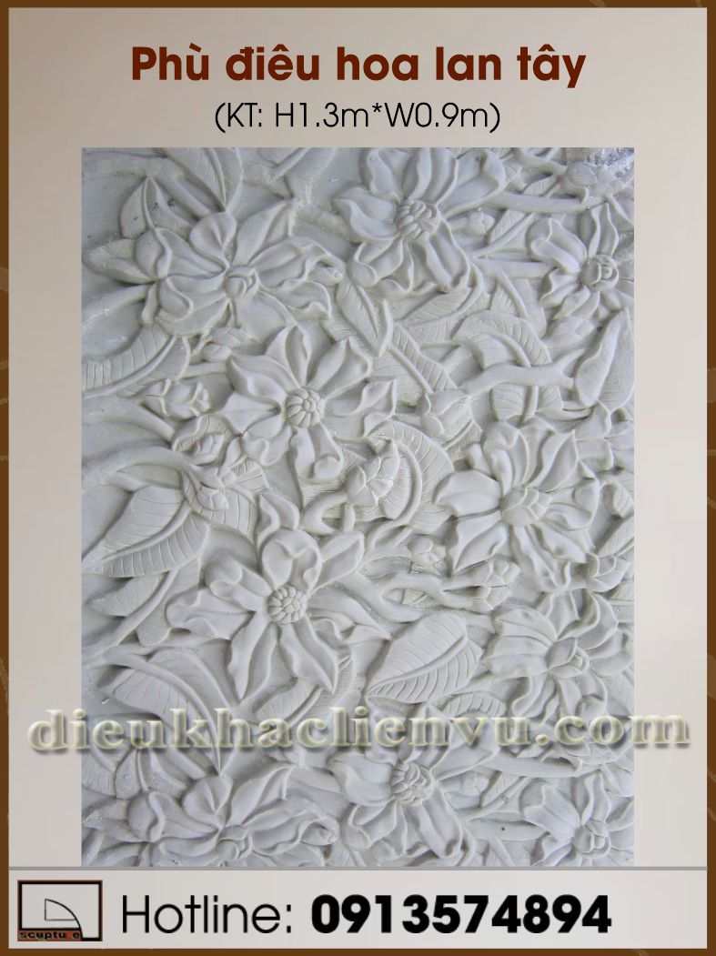 Phù điêu Hoa Lan Tây