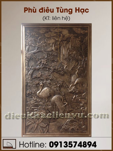 Phù điêu Tùng Hạc