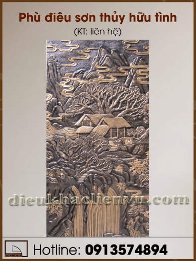 Phù điêu sơn thủy hữu tình