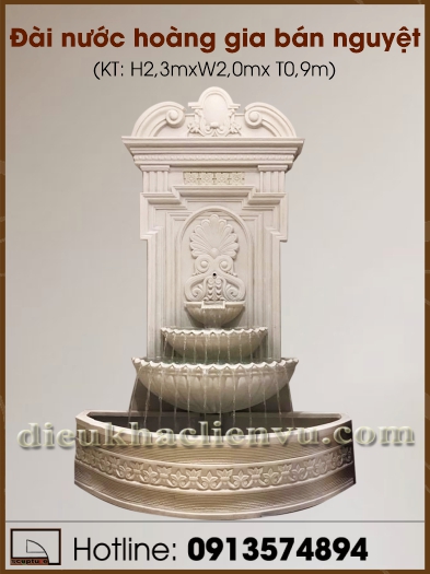 Đài nước hoàng gia bán nguyệt