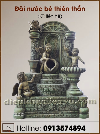 Đài nước bé thiên thần