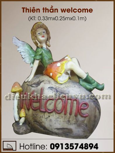 Thiên thần welcome composite