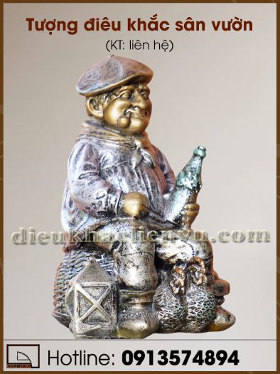 Tượng điêu khắc sân vườn composite