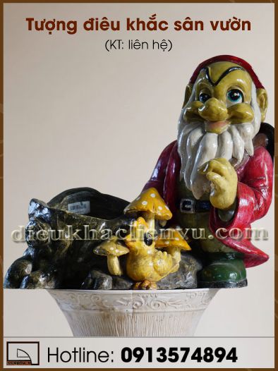 Tượng điêu khắc trang trí sân vườn