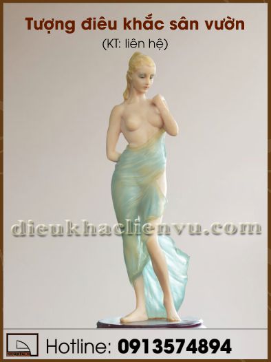 Tượng điêu khắc cô gái