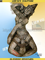 Phù điêu Apsara