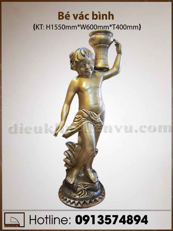 Tượng bé vác bình