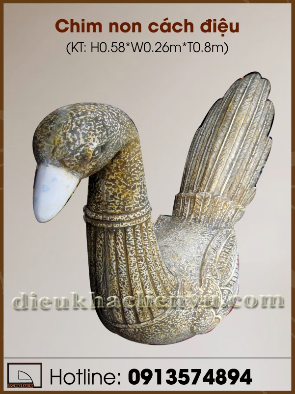 Chim non cách điệu