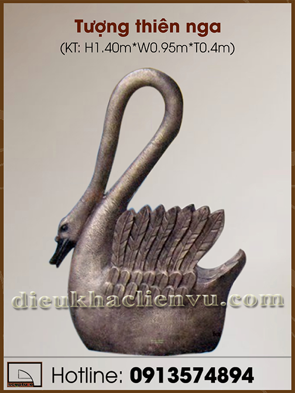 Tượng thiên nga composite