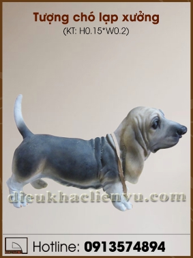 Tượng chó lạp xưởng